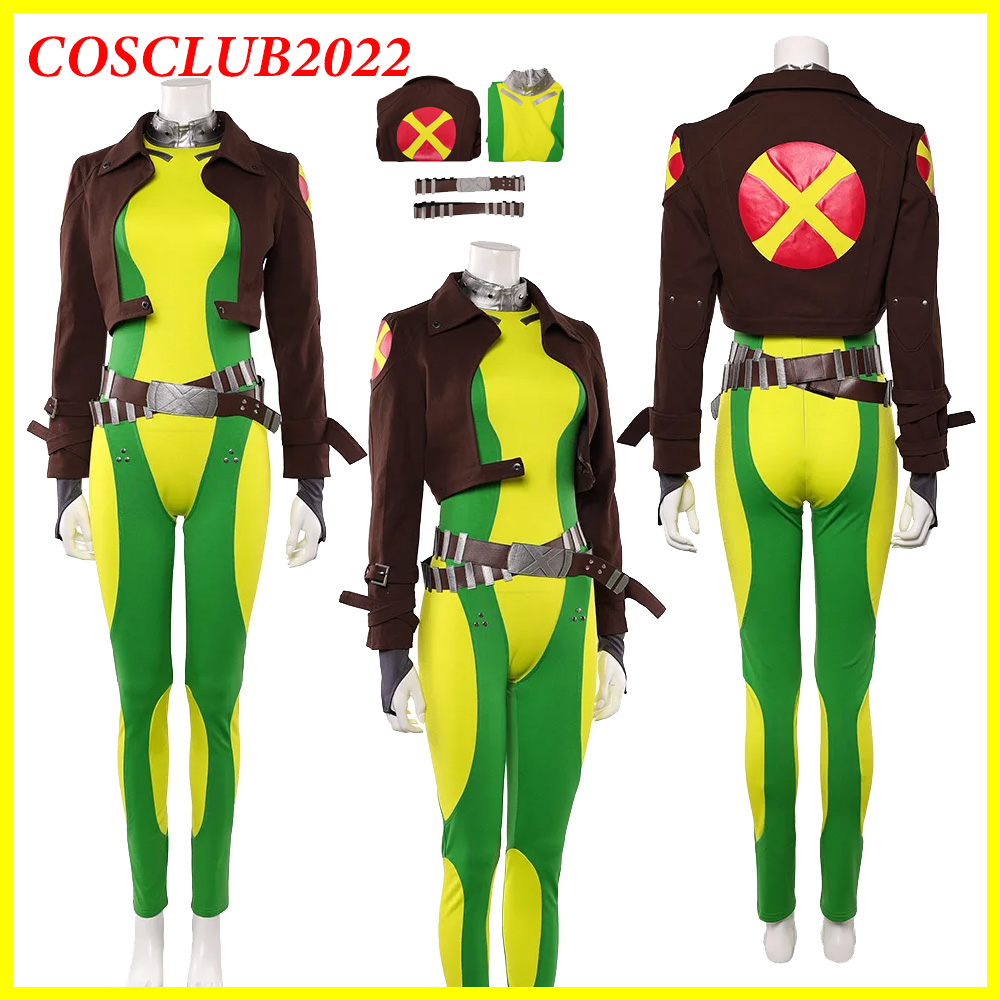 Women'S Fashion Leather Jacket - ชุดคอสเพลย์แฟนตาซี โร้ก ชุดจั๊มสูท เสื้อแจ็คเก็ต ภาพยนตร์ X-97