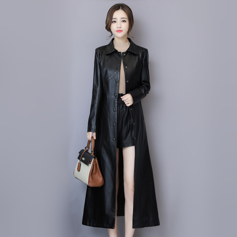 Women'S Fashion Leather Jacket - ใหม่ ผู้หญิง เสื้อหนังแกะ ฤดูใบไม้ร่วงฤดูหนาว 2026 แฟชั่น