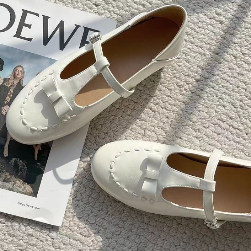 รองเท้าแมรี่เจนแบบเชือกสไตล์ฝร - Women'S Fashion Summer 2025 บทวิจารณ์และราคา