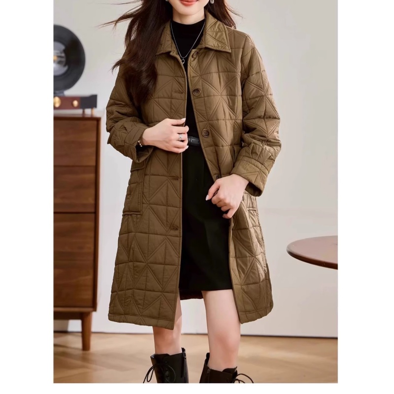 เสื้อแจ็คเก็ตน้ำหนักเบาสำหรับผ - Women'S Fashion Quilted Jacket บทวิจารณ์และราคา