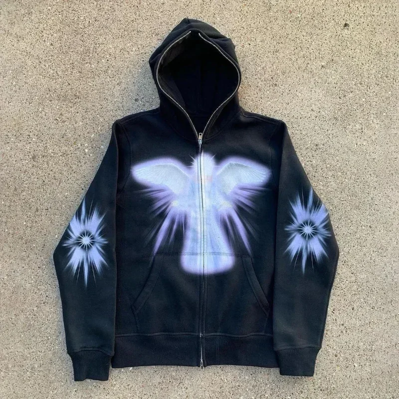 ผู้หญิงผู้ชาย Y2K แฟชั่น Hoodi - Women'S Fashion Zip Up Hoodies บทวิจารณ์และราคา