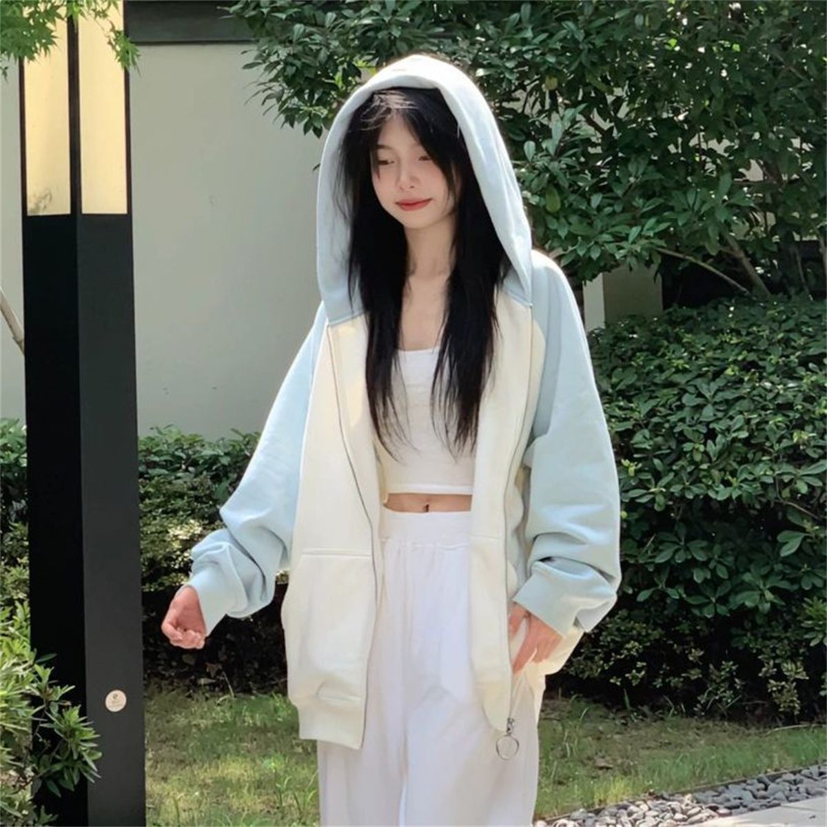 2025 ใหม่Dopamine Academyสไตล์ - Women'S Fashion Zip Up Hoodies บทวิจารณ์และราคา