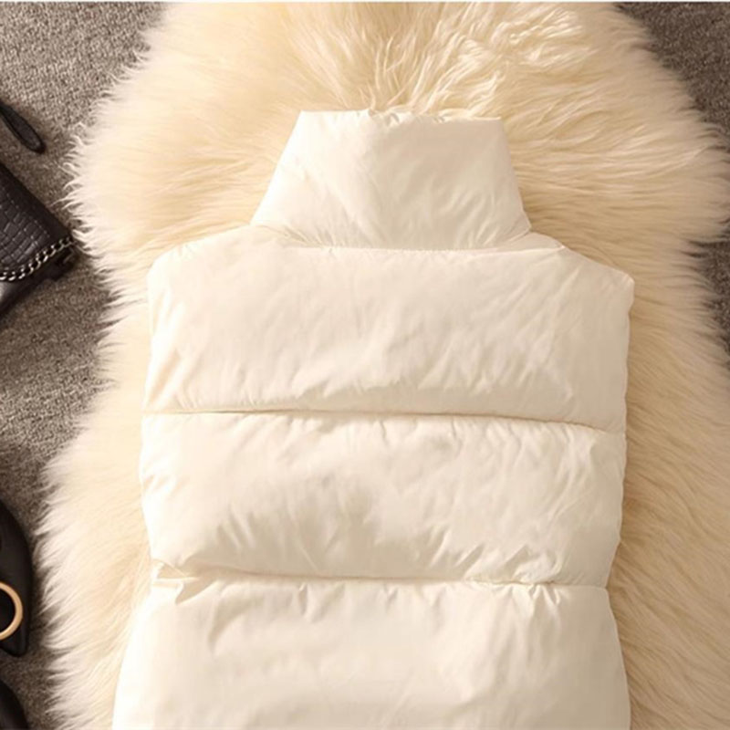 ผู้หญิงเบาะปักเป้าเสื้อกั๊กเสื - Puffer Vest Fashion Women บทวิจารณ์และราคา