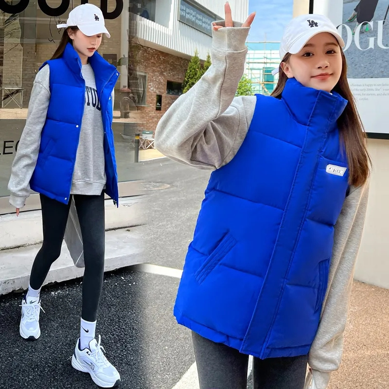 ฤดูใบไม้ร่วงฤดูหนาว WARM Cropp - Puffer Vest Fashion Women บทวิจารณ์และราคา
