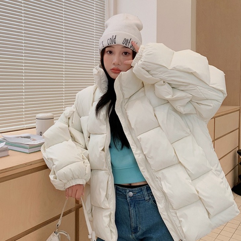 เสื้อผ้าผู้หญิง เสื้อแจ็คเก็ตบ - Women'S Fashion Quilted Jacket บทวิจารณ์และราคา