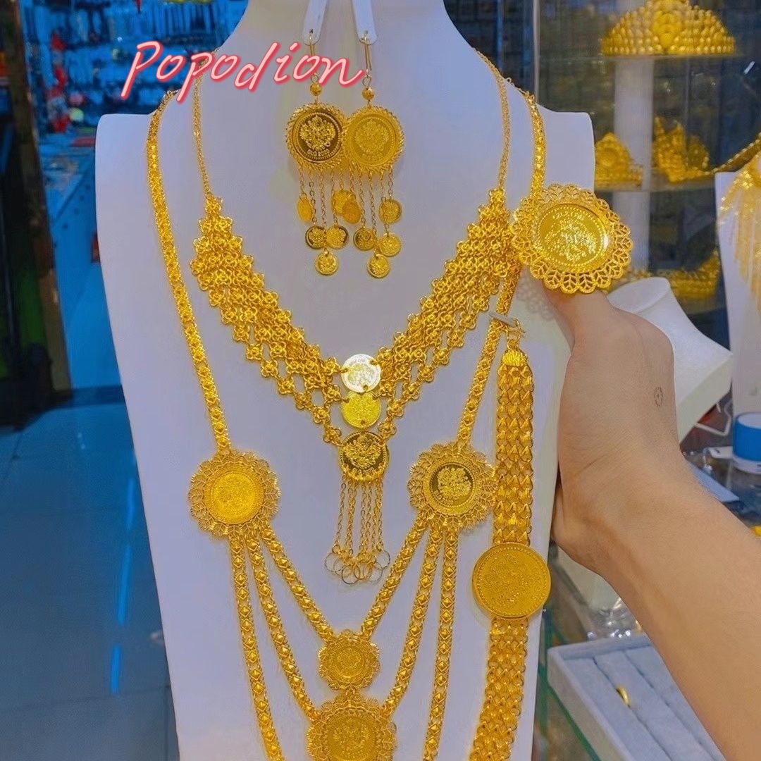 ใหม่ popodion ดูไบ24K ชุบทองดู - Women'S Fashion Rings Gold บทวิจารณ์และราคา
