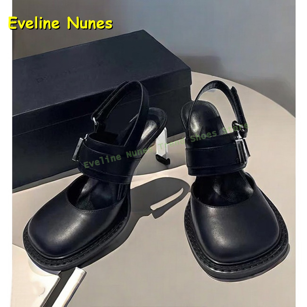 รองเท้าส้นสูงแบบสวมเปิดส้น สีด - Women'S Fashion Sandals บทวิจารณ์และราคา
