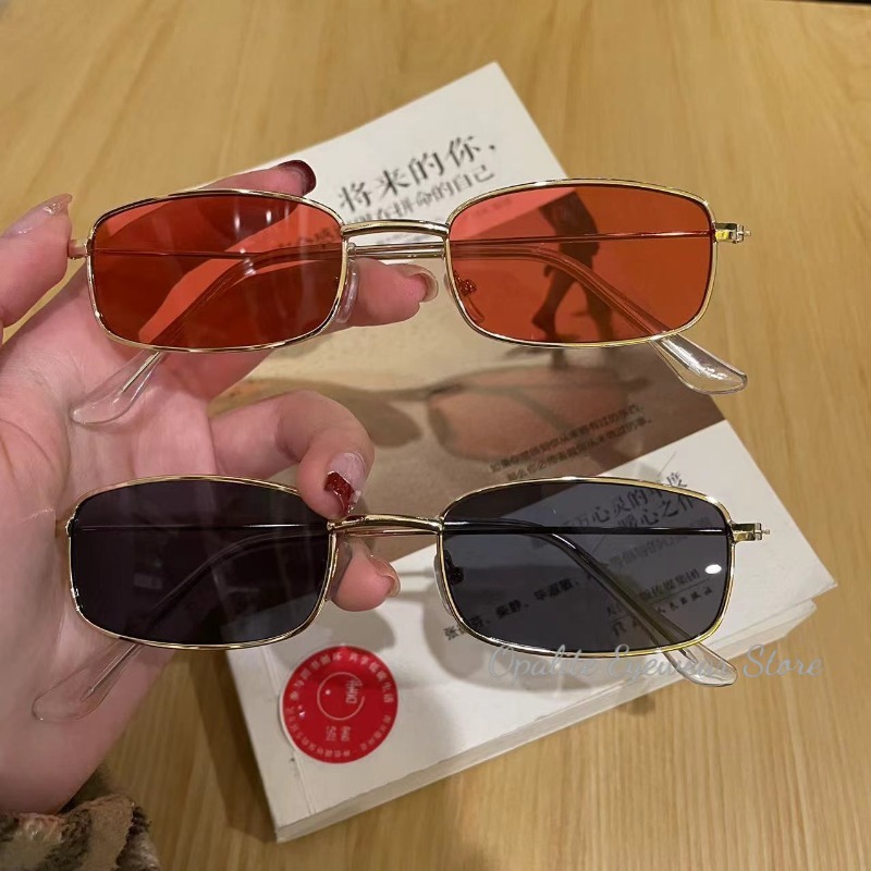 แว่นกันแดดทรงสี่เหลี่ยมเล็กสไต - Women'S Fashion Eyeglasses บทวิจารณ์และราคา