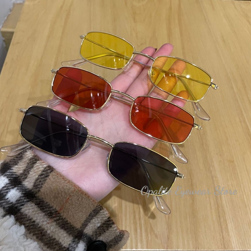 แว่นกันแดดทรงสี่เหลี่ยมเล็กสไต - Women'S Fashion Eyeglasses บทวิจารณ์และราคา