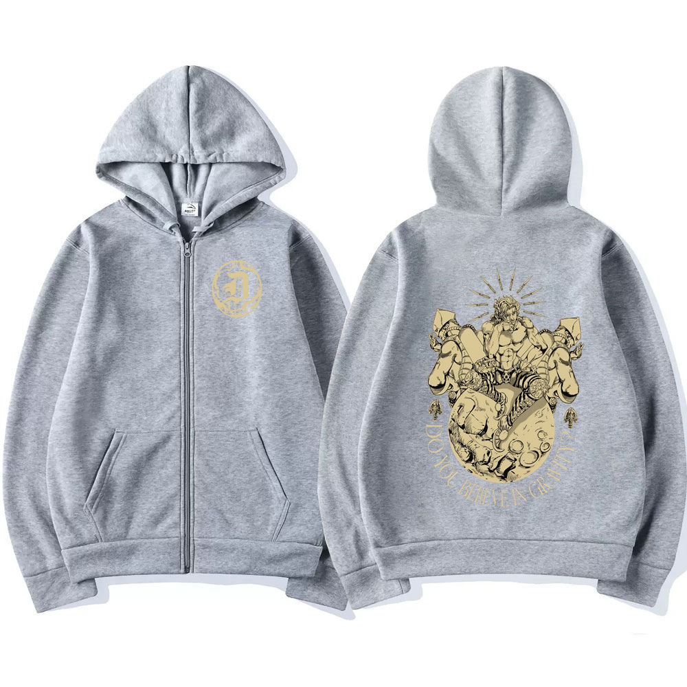 เสื้อฮู้ดซิปอนิเมะ Jojo's Biza - Women'S Fashion Zip Up Hoodies บทวิจารณ์และราคา
