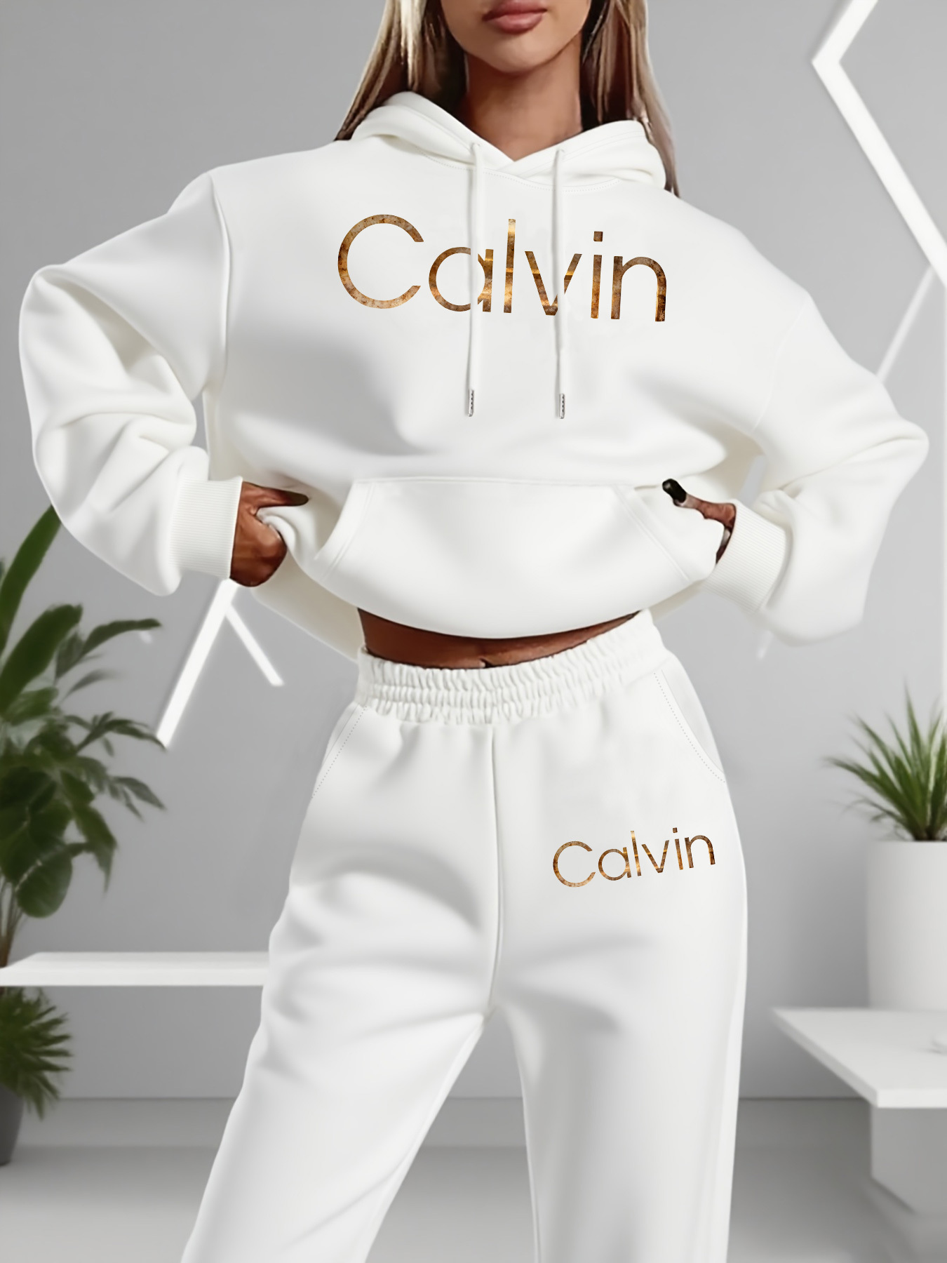 ชุดเสื้อสเวตเตอร์และกางเกงสำหร - Women Fashion Designers บทวิจารณ์และราคา