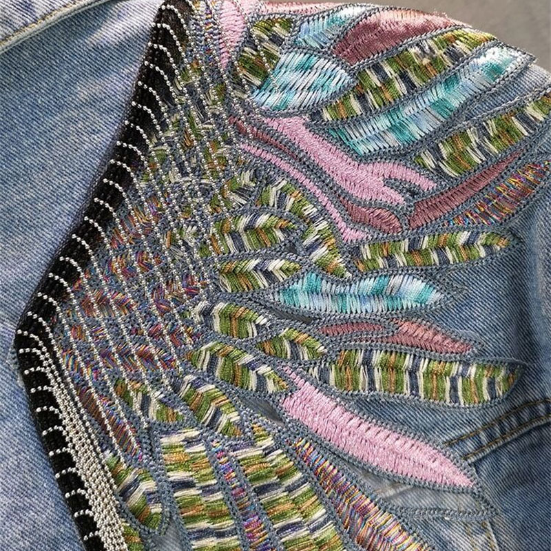 แฟชั่นฤดูใบไม้ร่วงใหม่ปี 2026  - Women'S Fashion Denim Jacket บทวิจารณ์และราคา