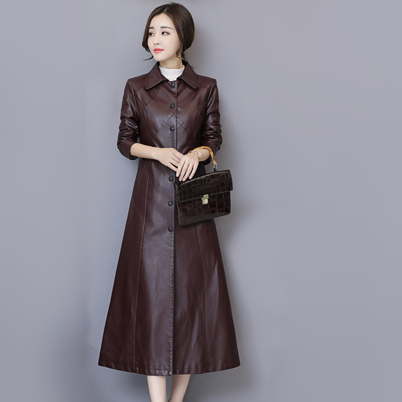 ใหม่ ผู้หญิง เสื้อหนังแกะ ฤดูใ - Women'S Fashion Leather Jacket บทวิจารณ์และราคา