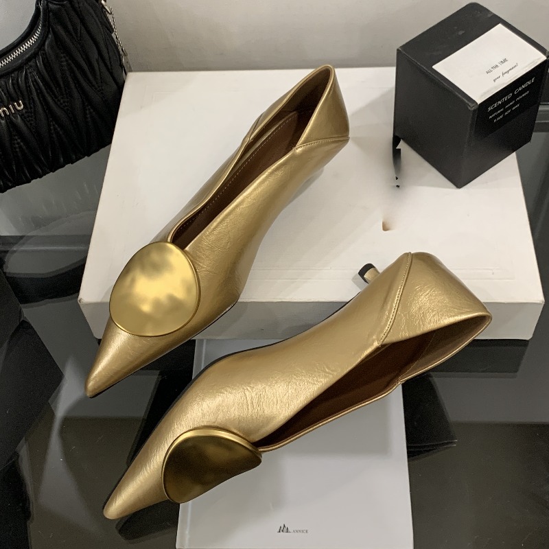 รองเท้าส้นแบนแบบสวมหัวแหลมสำหร - Women'S Fashion Summer 2025 บทวิจารณ์และราคา