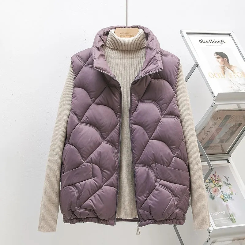 2025 ใหม่พัฟเสื้อกั๊กผู้หญิงฤด - Puffer Vest Fashion Women บทวิจารณ์และราคา