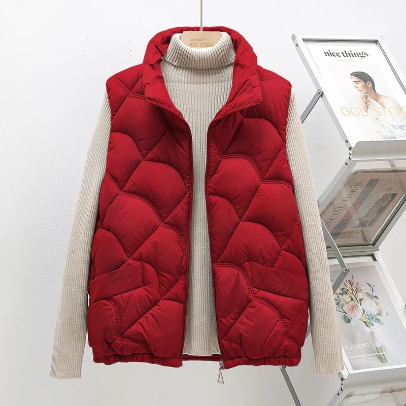 2025 ใหม่พัฟเสื้อกั๊กผู้หญิงฤด - Puffer Vest Fashion Women บทวิจารณ์และราคา