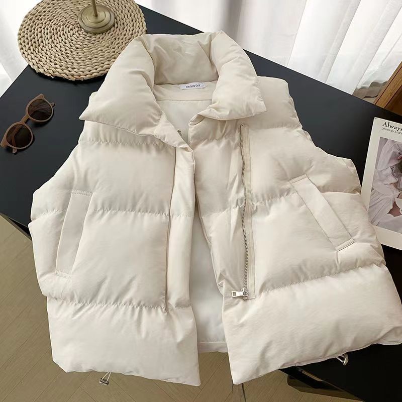 เสื้อกั๊กบุนวมผ้าฝ้ายแฟชั่นผู้ - Puffer Vest Fashion Women บทวิจารณ์และราคา