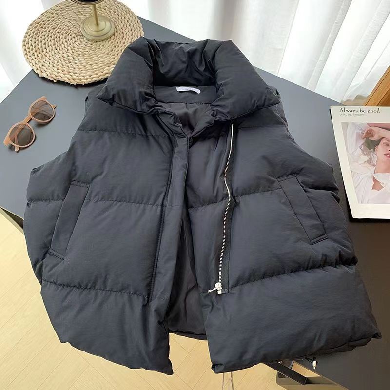 เสื้อกั๊กบุนวมผ้าฝ้ายแฟชั่นผู้ - Puffer Vest Fashion Women บทวิจารณ์และราคา