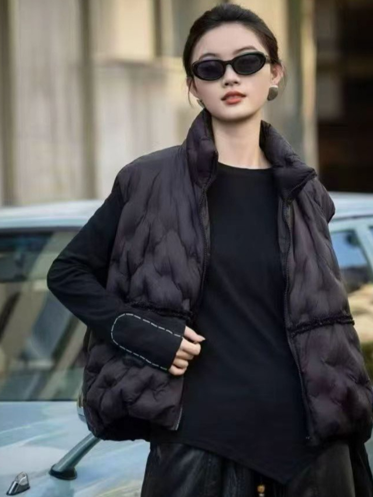 เสื้อกั๊กแฟชั่นสไตล์ Y2K สำหรั - Puffer Vest Fashion Women บทวิจารณ์และราคา