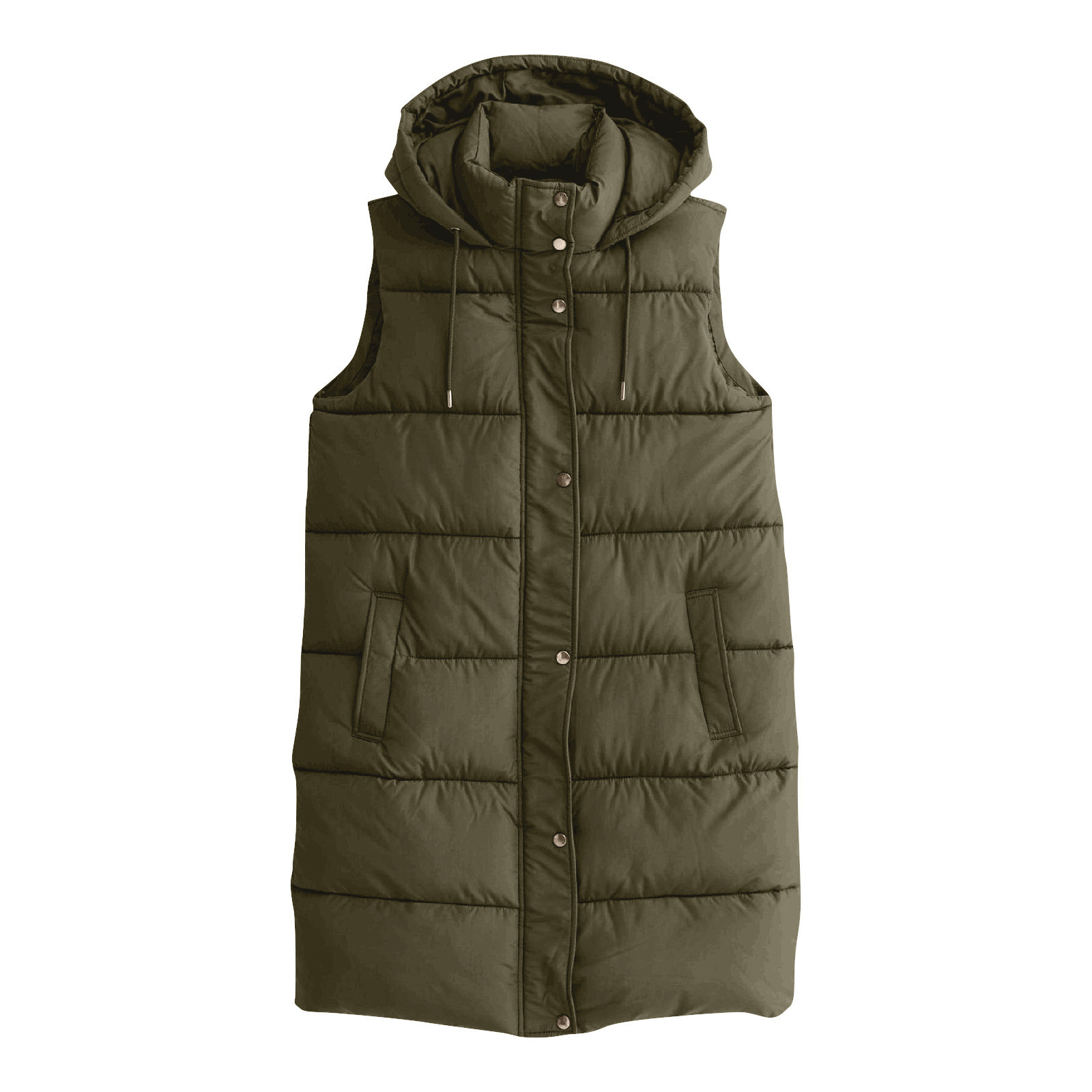 เสื้อกั๊กยาวสำหรับผู้หญิง เสื้ - Puffer Vest Fashion Women บทวิจารณ์และราคา
