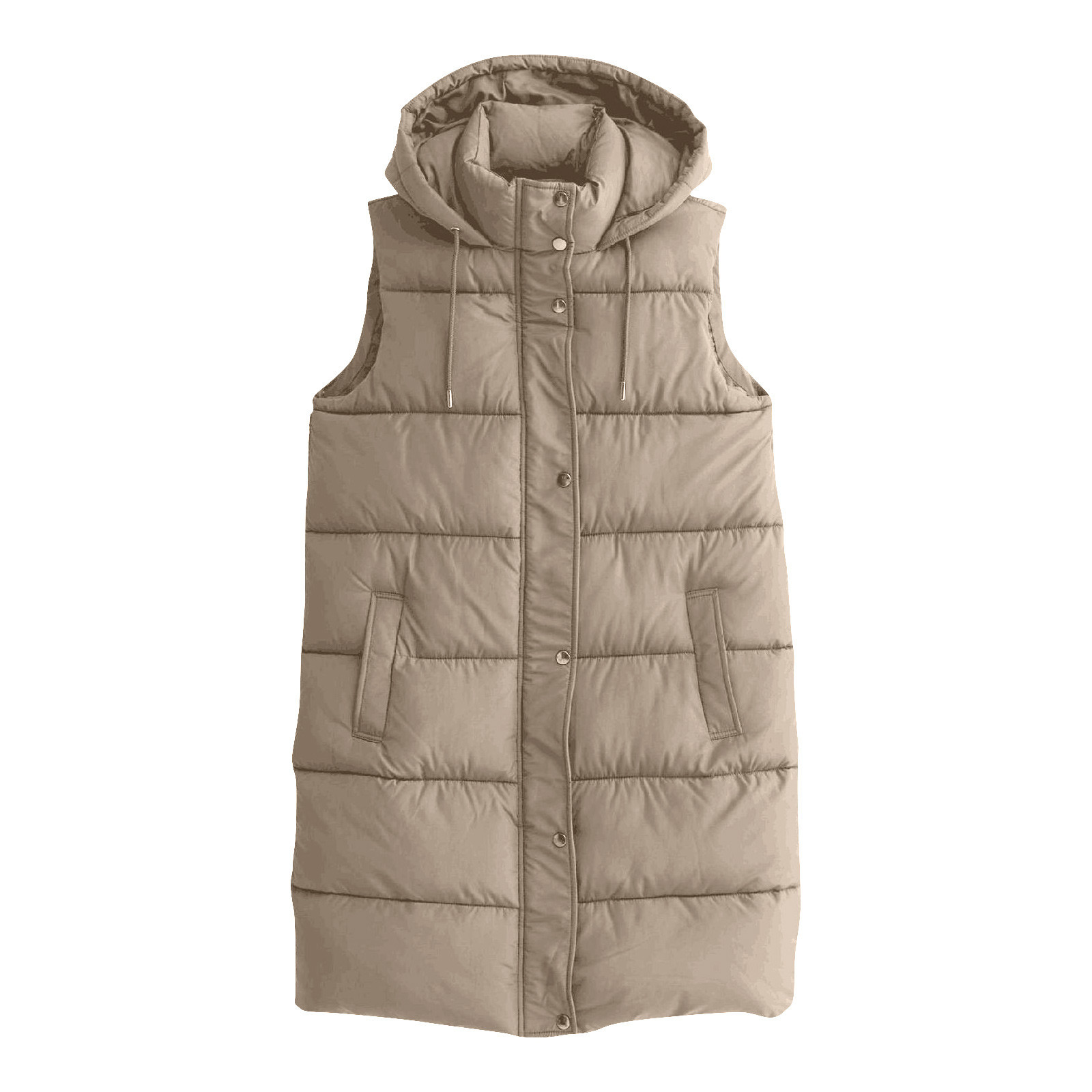 เสื้อกั๊กยาวสำหรับผู้หญิง เสื้ - Puffer Vest Fashion Women บทวิจารณ์และราคา