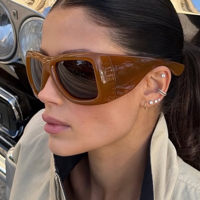 แว่นกันแดดทรงสี่เหลี่ยมขนาดใหญ - Women'S Fashion Eyeglasses บทวิจารณ์และราคา