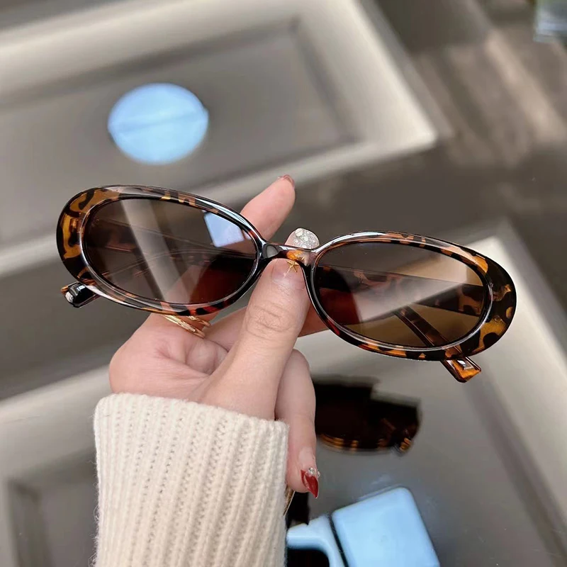 แว่นกันแดดทรงวงรีวินเทจใหม่สำห - Women'S Fashion Eyeglasses บทวิจารณ์และราคา