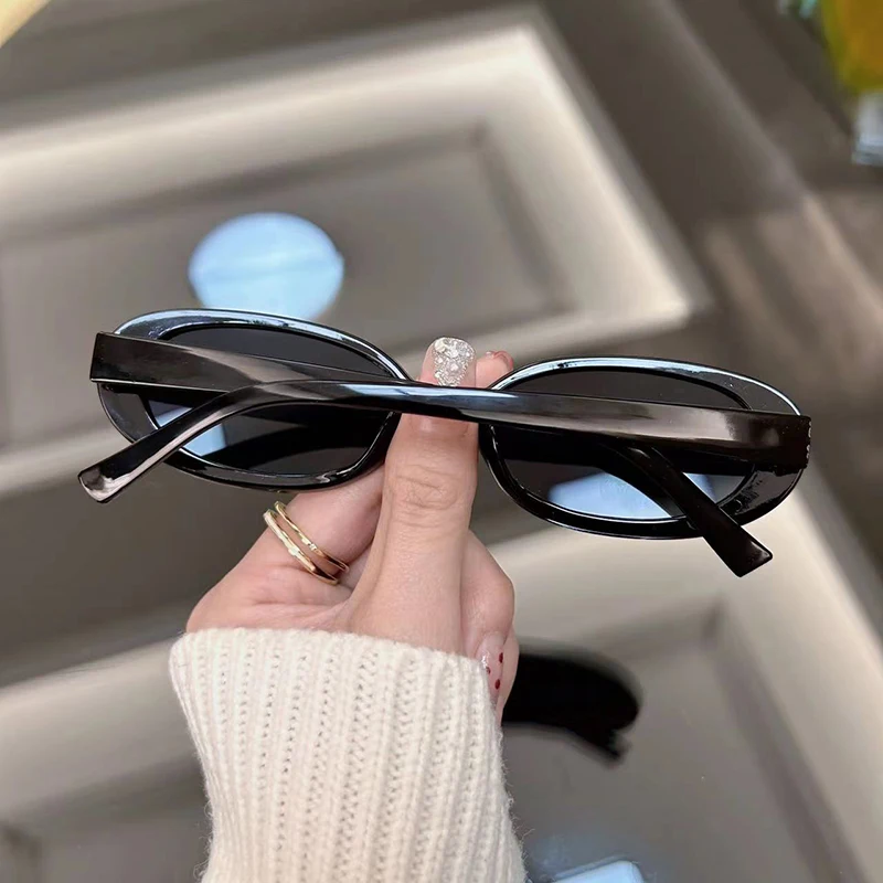 แว่นกันแดดทรงวงรีวินเทจใหม่สำห - Women'S Fashion Eyeglasses บทวิจารณ์และราคา