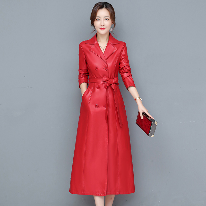 M-7XL ใหม่ ผู้หญิง เสื้อหนังแก - Women'S Fashion Leather Jacket บทวิจารณ์และราคา