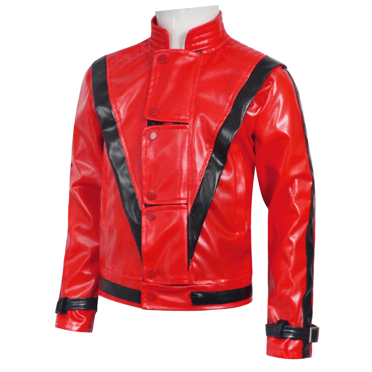เสื้อแจ็คเก็ตหนังสีแดงสไตล์ไมเ - Women'S Fashion Leather Jacket บทวิจารณ์และราคา