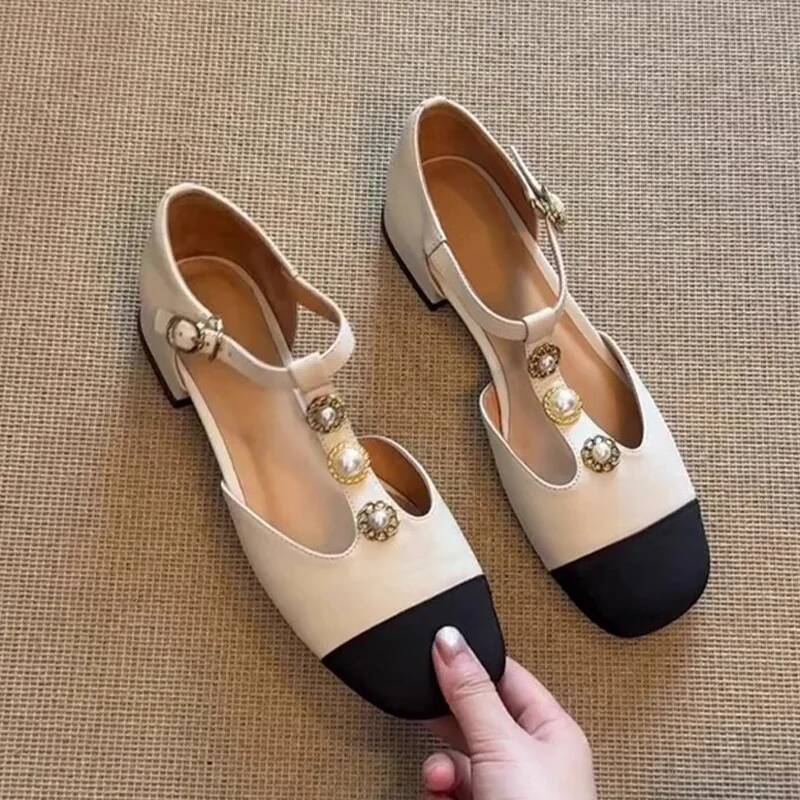 รองเท้าส้นสูงหัวเหลี่ยมสำหรับผ - Women'S Fashion Sandals บทวิจารณ์และราคา