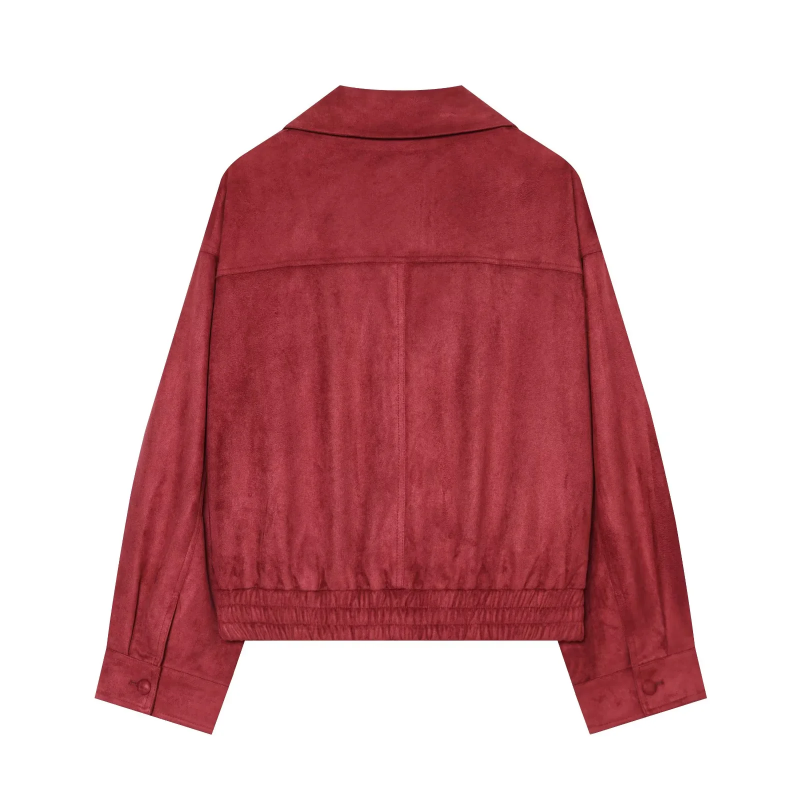 เสื้อแจ็คเก็ตนักบินสไตล์ไบค์เก - Women'S Fashion Leather Jacket บทวิจารณ์และราคา