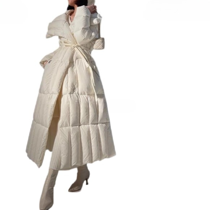 เสื้อแจ็คเก็ตดาวน์สามสีทรงหลวม - Women'S Fashion Quilted Jacket บทวิจารณ์และราคา
