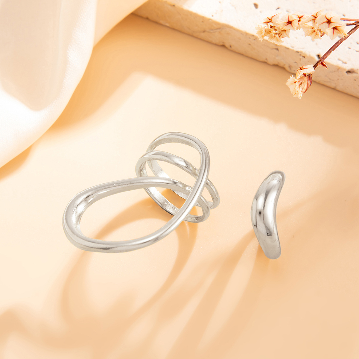 แหวนนิ้วเท้าทองคำแบบมินิมอล ดี - Women'S Fashion Rings Gold บทวิจารณ์และราคา