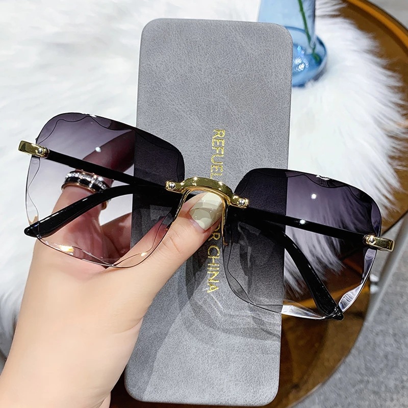 1/3 ชิ้น แว่นกันแดดผู้หญิงไร้ก - Women'S Fashion Eyeglasses บทวิจารณ์และราคา