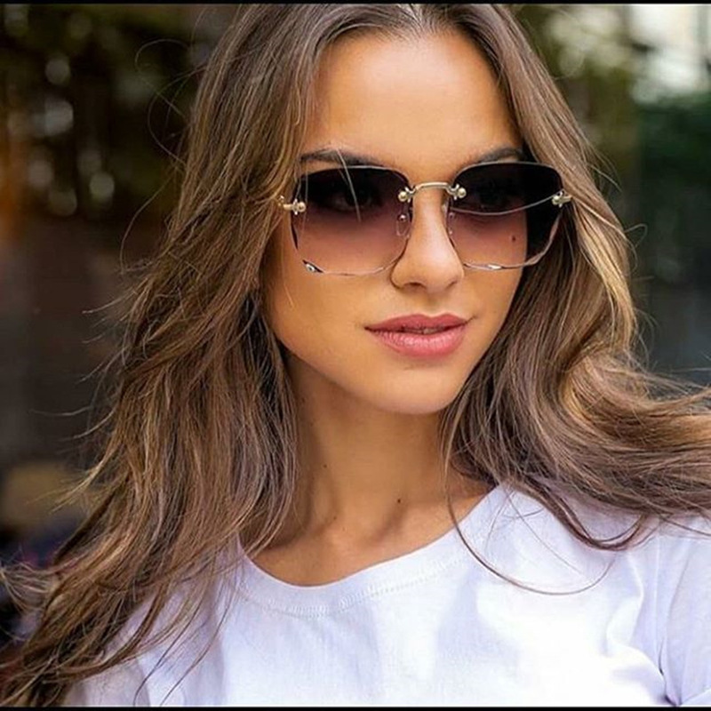 1/3 ชิ้น แว่นกันแดดผู้หญิงไร้ก - Women'S Fashion Eyeglasses บทวิจารณ์และราคา