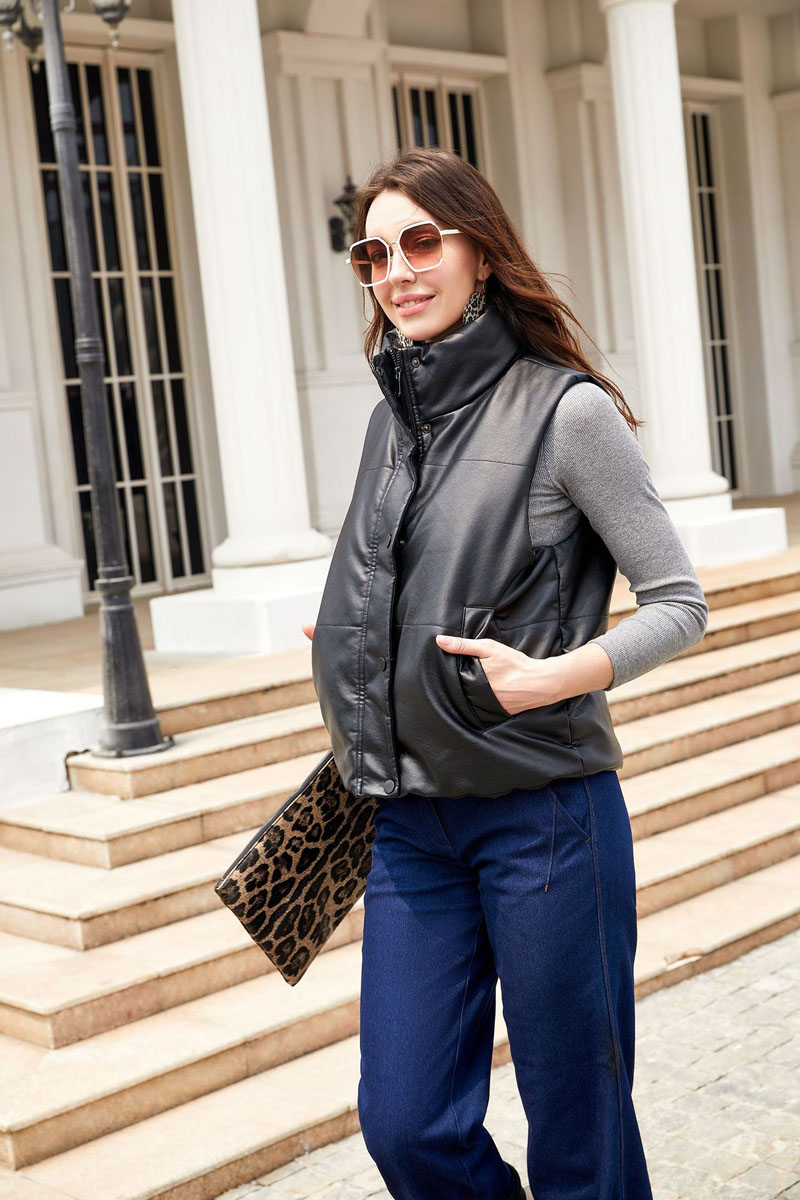 ฤดูใบไม้ร่วงใหม่ฤดูหนาวเสื้อสํ - Women'S Fashion Leather Jacket บทวิจารณ์และราคา
