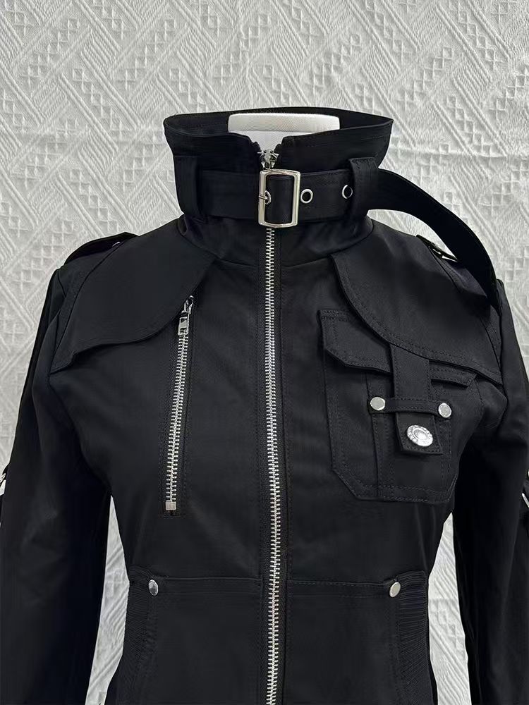 เสื้อฮู้ดดี้ทรงสลิมสีดำสไตล์โก - Women'S Fashion Zip Up Hoodies บทวิจารณ์และราคา