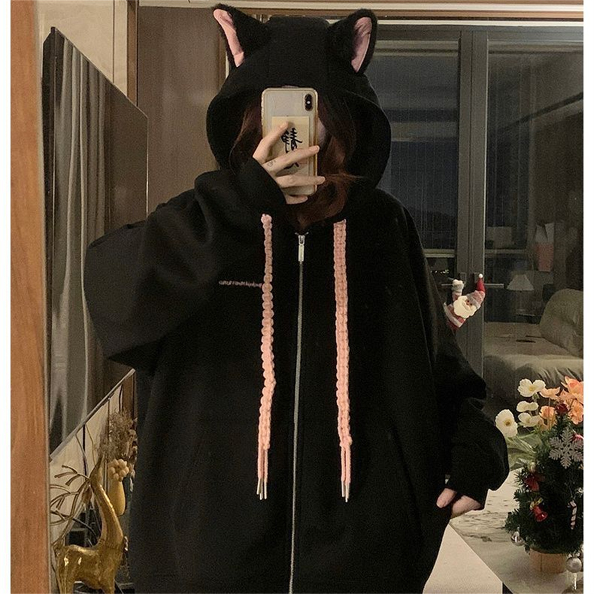 2025 สาวน่ารักฤดูใบไม้ผลิและฤด - Women'S Fashion Zip Up Hoodies บทวิจารณ์และราคา