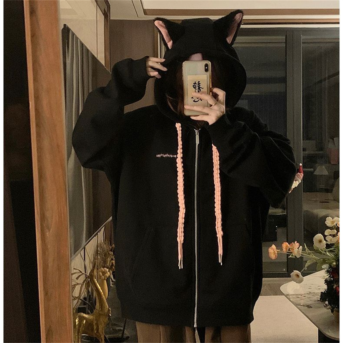2025 สาวน่ารักฤดูใบไม้ผลิและฤด - Women'S Fashion Zip Up Hoodies บทวิจารณ์และราคา