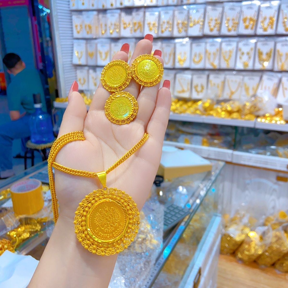 ใหม่24K เครื่องประดับดูไบเจ้าส - Women'S Fashion Rings Gold บทวิจารณ์และราคา
