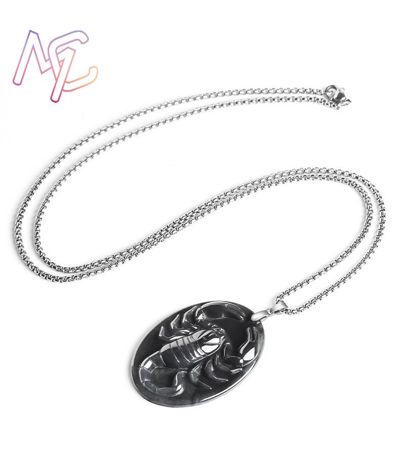 หยกพม่าจี้รูปแมงป่องสร้อยคอหรู - Women Fashion Designers บทวิจารณ์และราคา