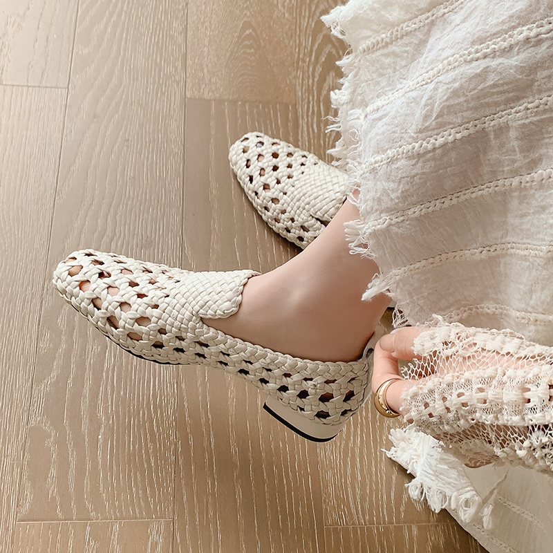 รองเท้าสานหนังแท้แฟชั่นสุดฮิตป - Women'S Fashion Sandals บทวิจารณ์และราคา