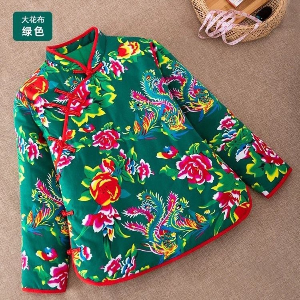 เสื้อผ้าสไตล์จีนเนื้อผ้านุ่มอุ - Women'S Fashion Quilted Jacket บทวิจารณ์และราคา