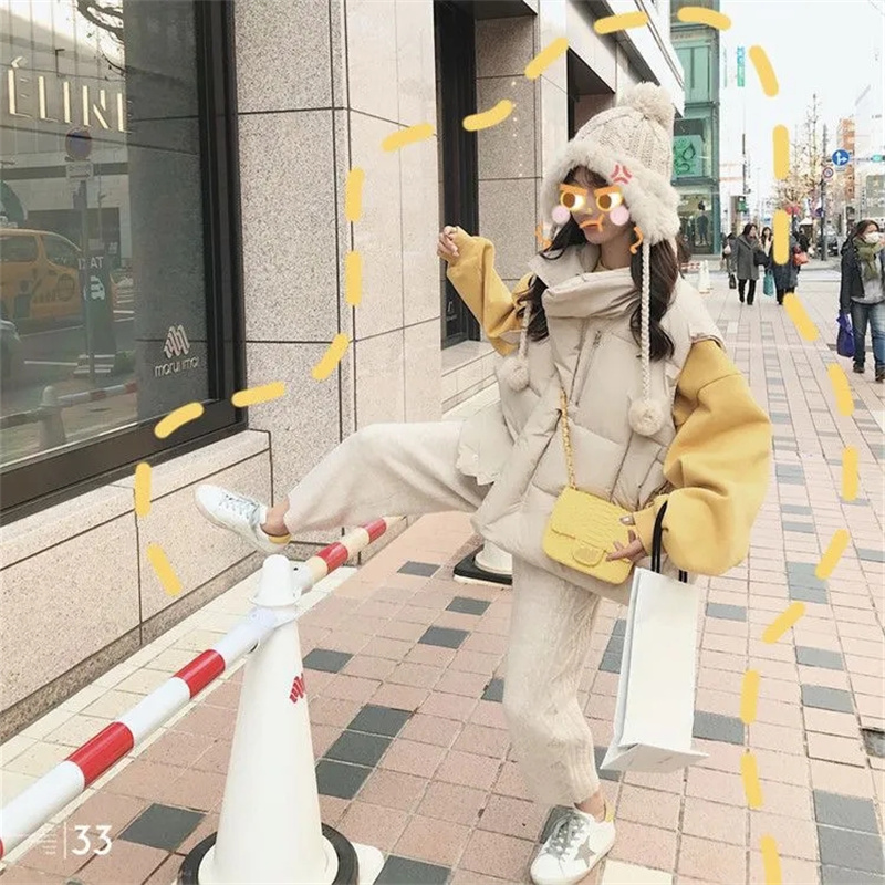 เสื้อกั๊กแจ็คเก็ตขนเป็ดสไตล์เก - Puffer Vest Fashion Women บทวิจารณ์และราคา